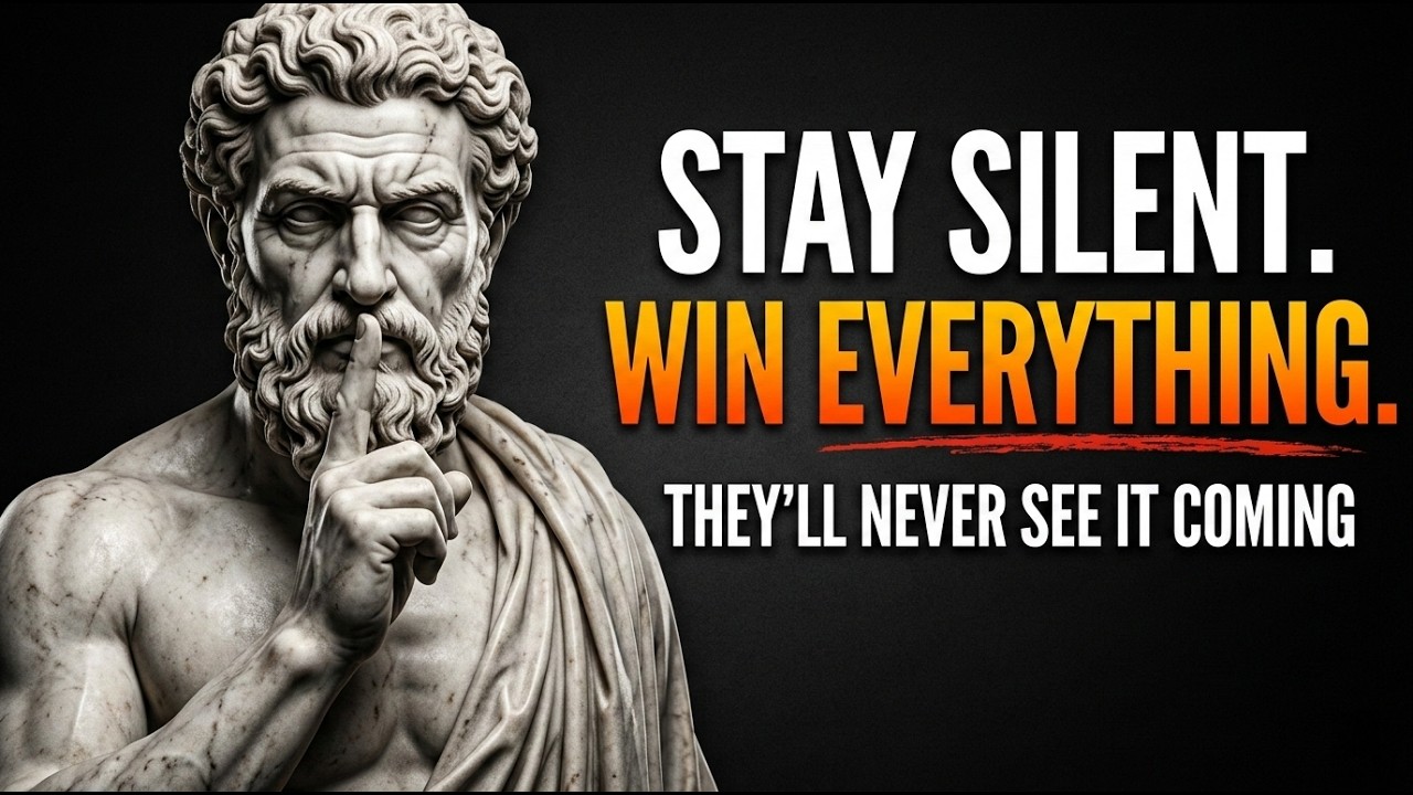 Stay Silent. Win Everything. | The Stoic Strategy They’ll Never See Coming