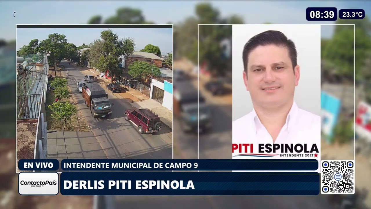 Nota con Piti Espinola - Intendente de Dr. Juan Eulogio Estigarribia