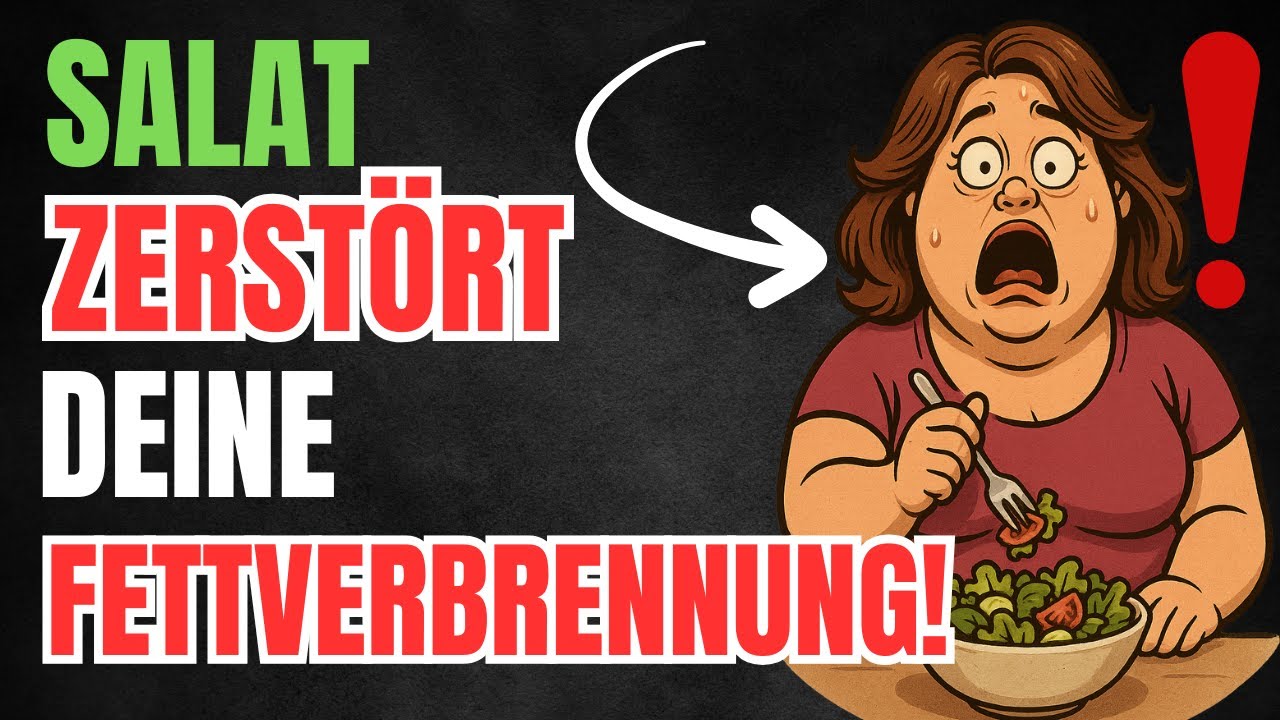 Abends nur Salat? Großer Fehler! So klappt Fettverbrennung im Schlaf!