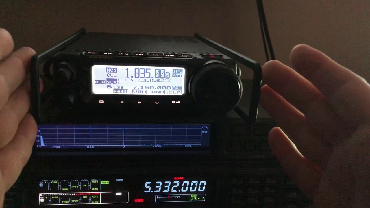 Accessing the 60 Meter Channels in the Yaesu FT-891