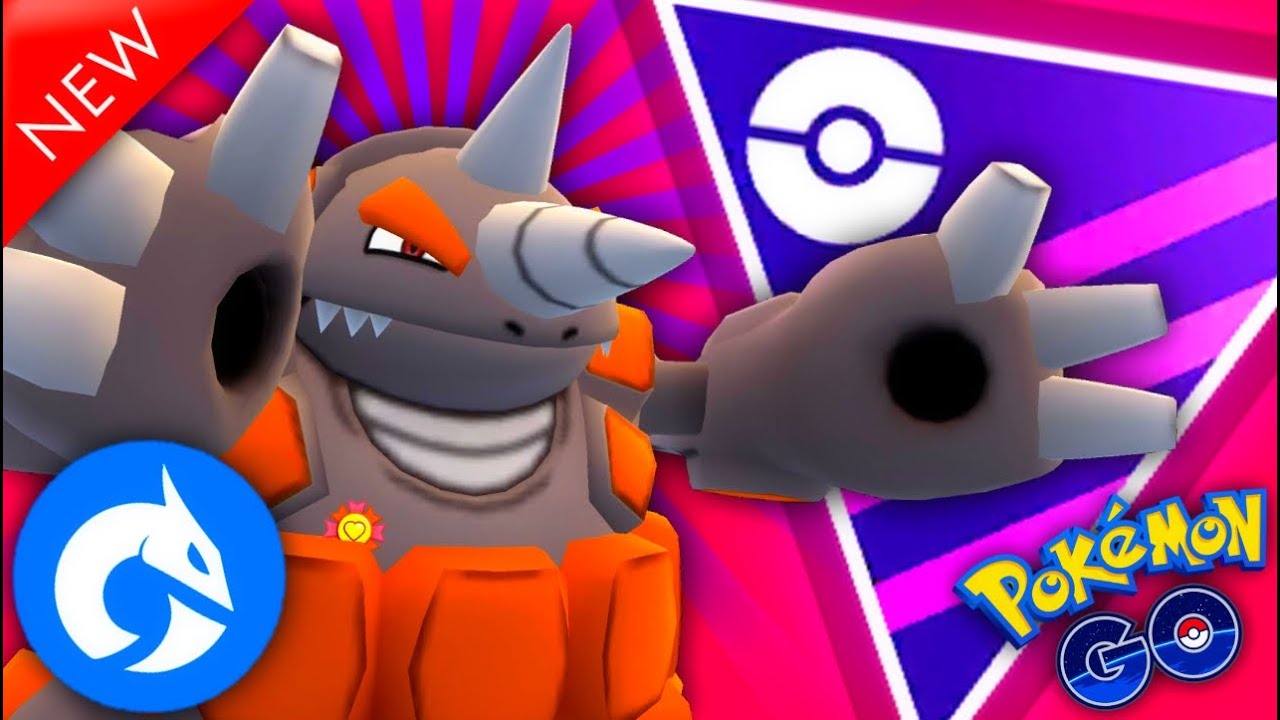 *NEW* BREAKING SWIPE RHYPERIOR in Master GO Battle League for Pokemon GO