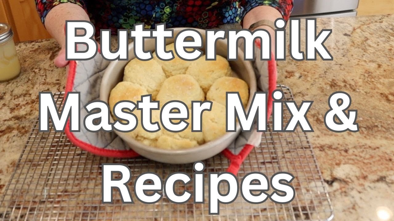 Buttermilk Master Mix & Recipes