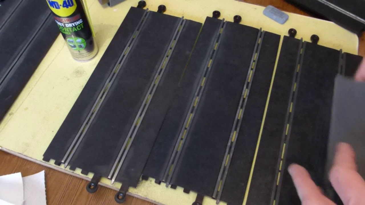 scalextric track cleaningroundup