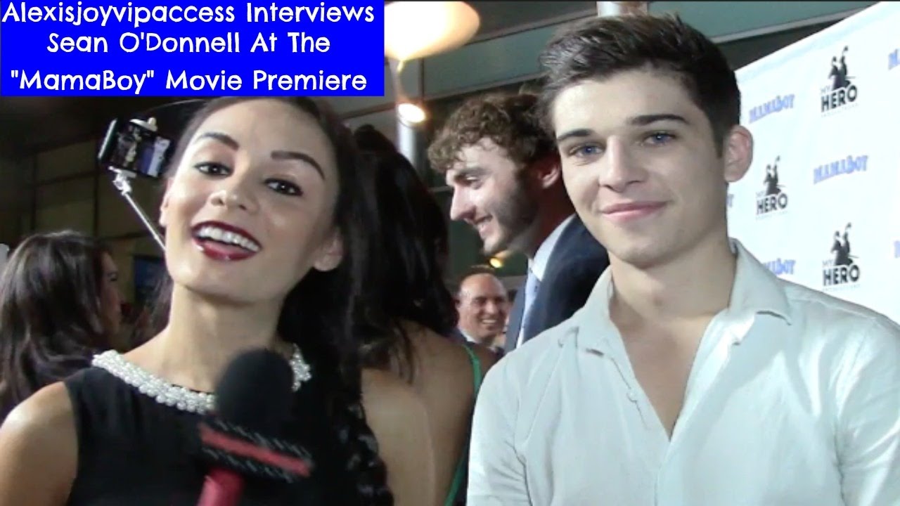 Sean O'Donnell Interview With Alexisjoyvipaccess At His MamaBoy Movie Premiere