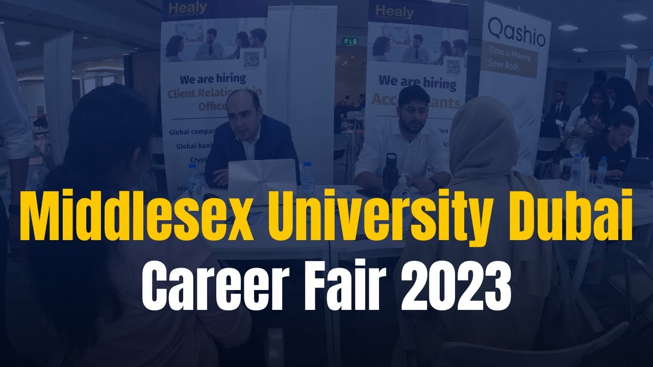 Middlesex University Dubai Career fair 2023:  @HealyConsultants  interactive session with students