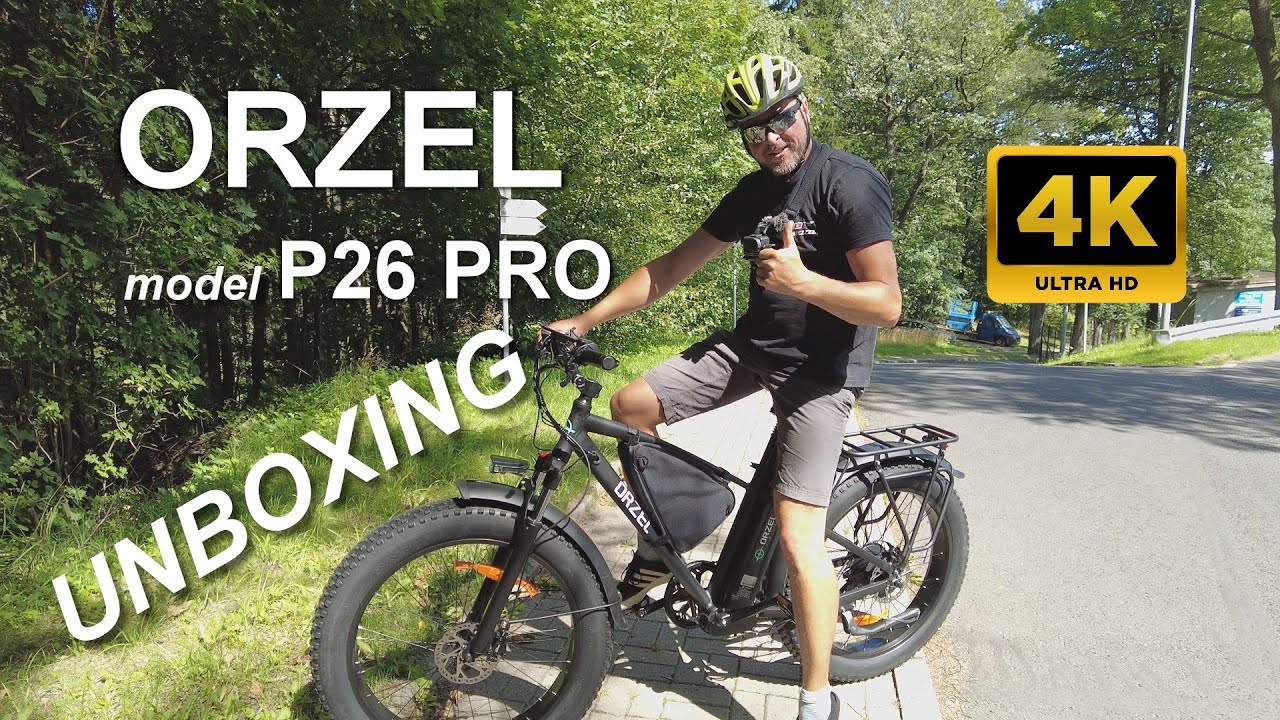 ORZEL P26 pro EBIKE unboxing - pierwsze wrażenia / first impressions