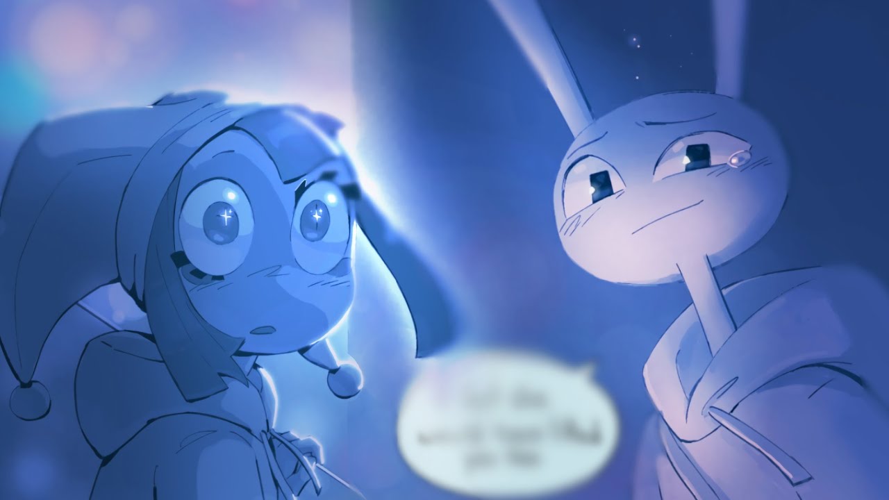 Secret Date 🩷 Pomni X Jax 🩷 The Amazing Digital Circus Comic Dub @crow-keys