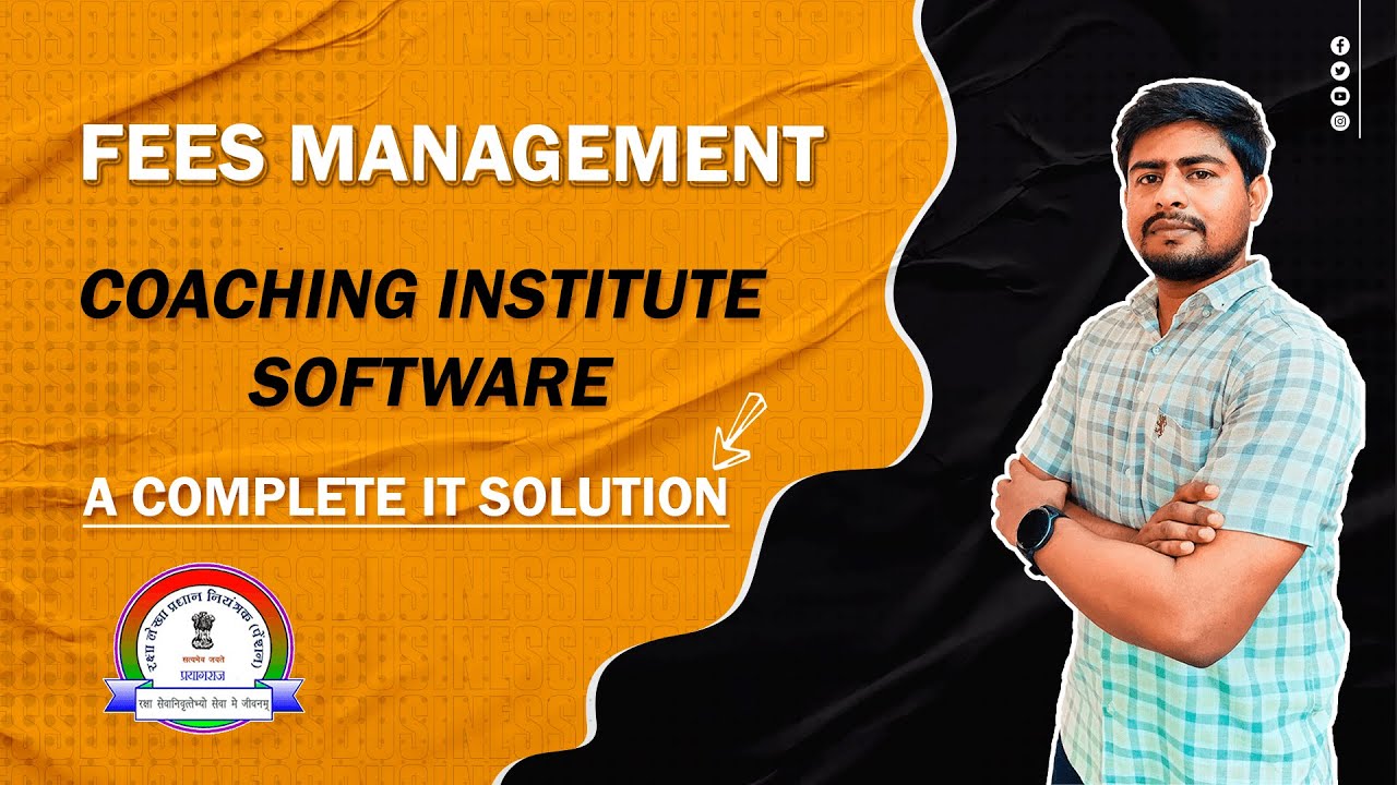 Fees Management in Coaching/Institute Software | Best Institute Software