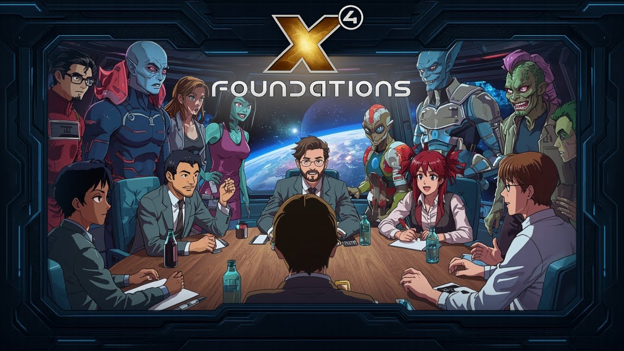 Das politische Parkett 🌌 X4: Foundations v8 