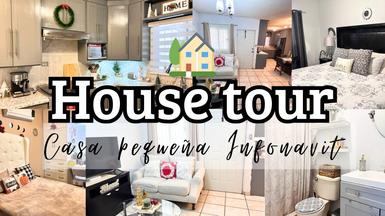 HOUSE TOUR➡️Casa Pequeña Infonavit |tour por mi casa