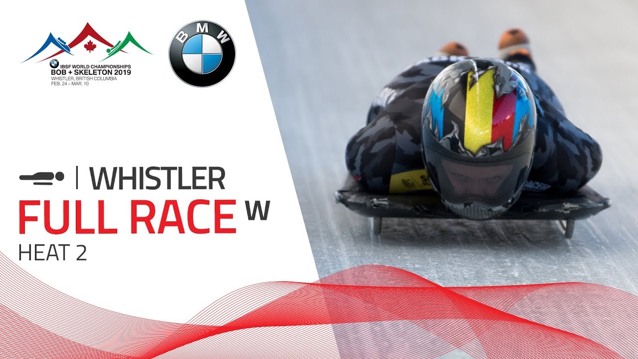 Whistler | BMW IBSF World Championships 2019 - Women's Skeleton Heat 2 | IBSF Official