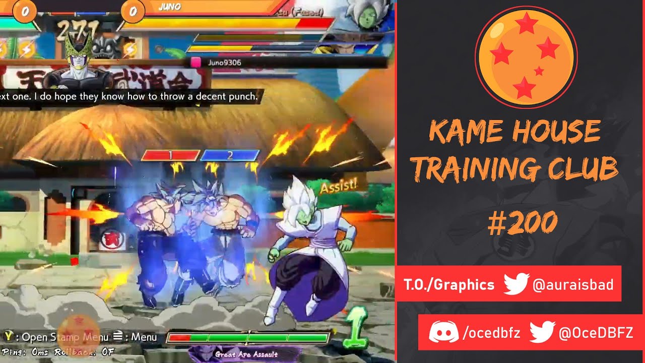 Kame House Training Club #200 - Aus/NZ PC DBFZ