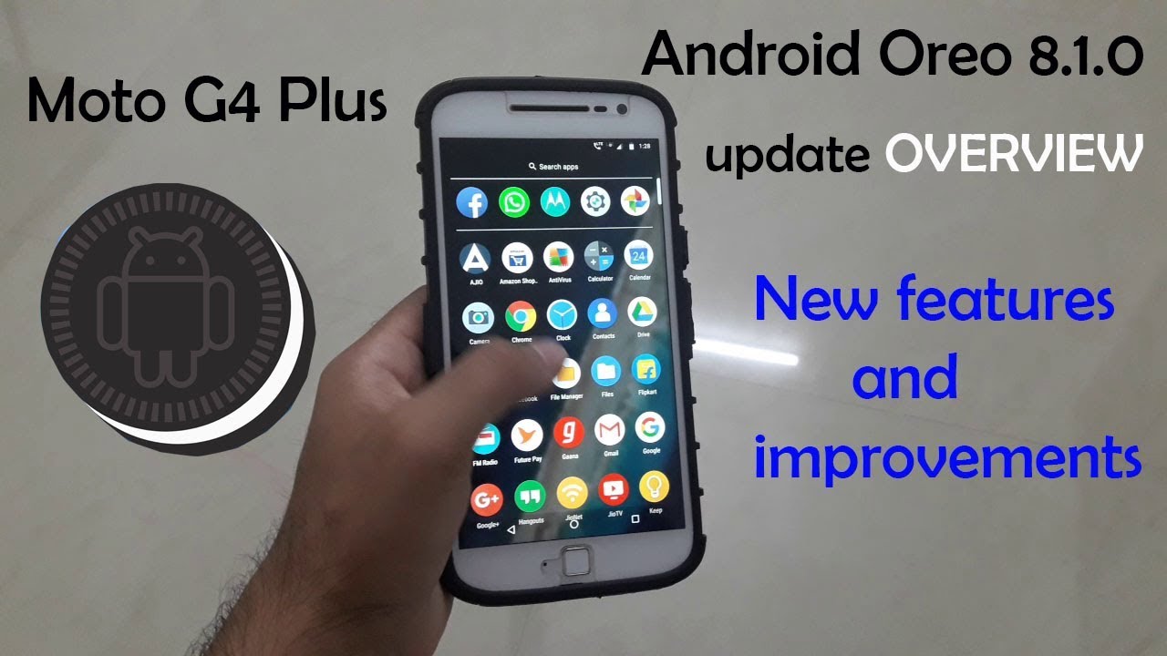 Полный обзор обновления Android Oreo 8.1.0 для Moto G4 Plus | новые функции и улучшения