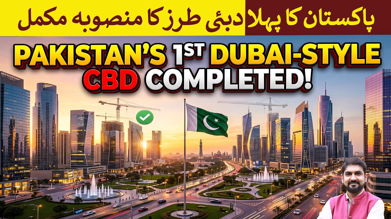Pakistan's 1st Dubai Style Business district project completed | Rich Pakistan