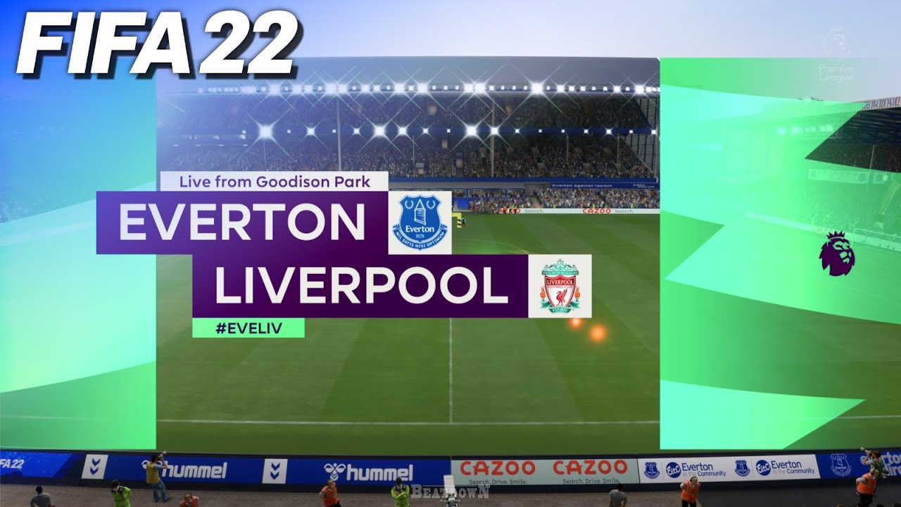 FIFA 22 - Everton vs. Liverpool | '22/'23 Premier League