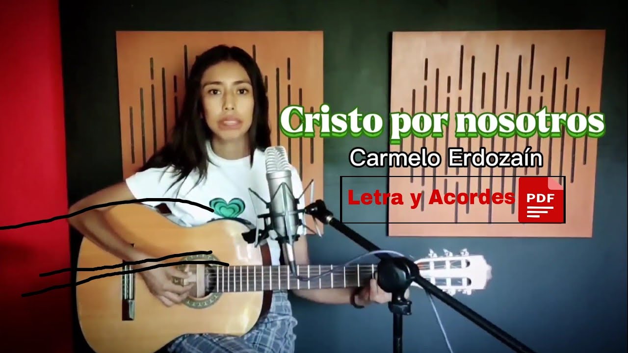 Cristo por nosotros - Domingo de Ramos (letra y acordes pdf)