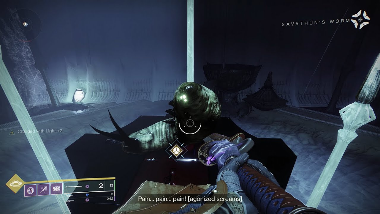 Locate a larvae incubator at the end of the Extraction Lost Sector in the Quagmire - Destiny 2