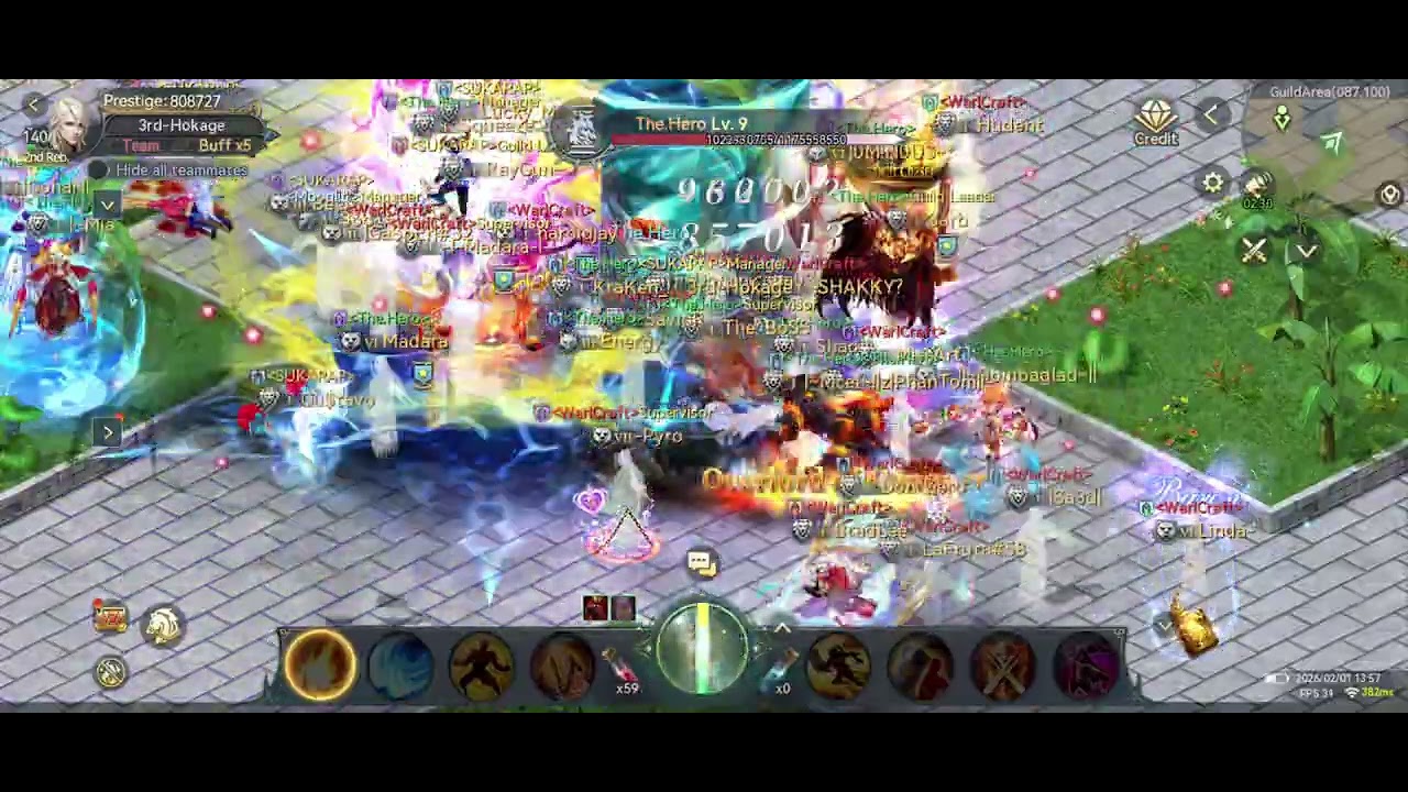 Conqueronline Mobile - The love and chaos of Guildwar. Hail Sukarap! 