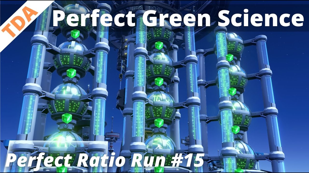 Green Science & Warpers BLUEPRINT | Perfect Ratio Run #15 | Let's Play | Dyson Sphere Program
