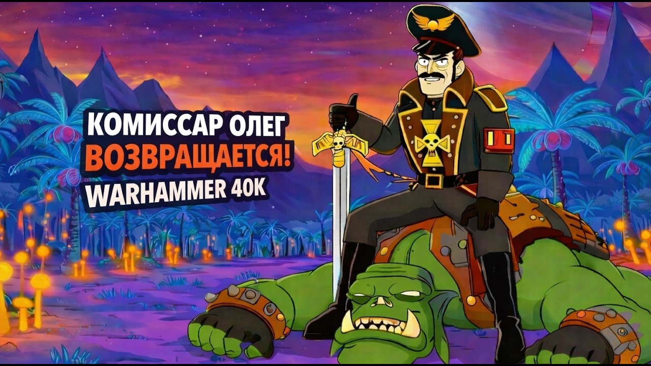 Комиссар Олег Возвращается! Warhammer 40k