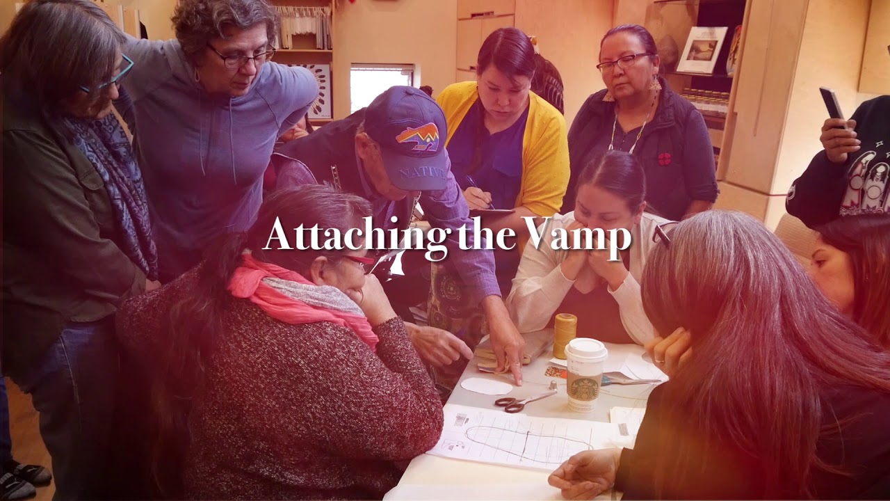 Learning Ojibwe Language Video Lesson #6: Split Toe Moccasin Tutorial with Neil Oppendike