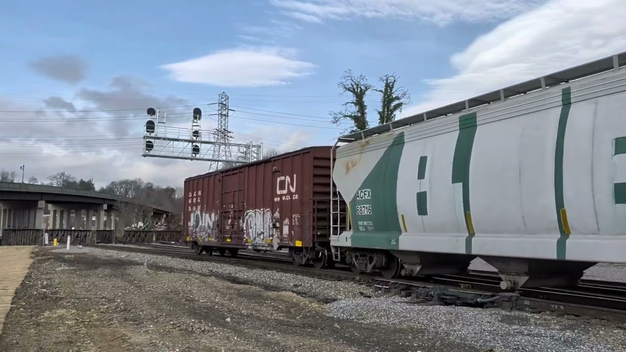 Blue Ridge Southern W44 Running Long Hood Forward outa Asheville 
