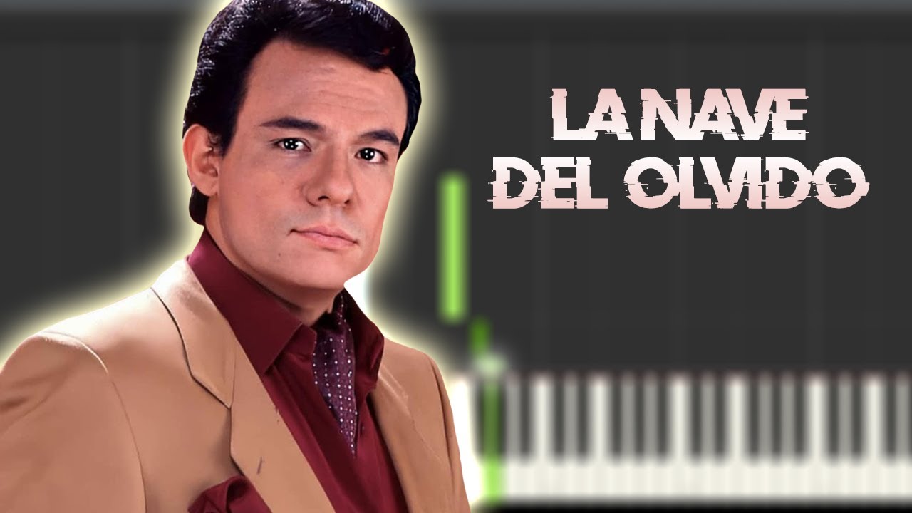 José José - La nave del olvido | Instrumental Piano Tutorial / Partitura / Karaoke / MIDI