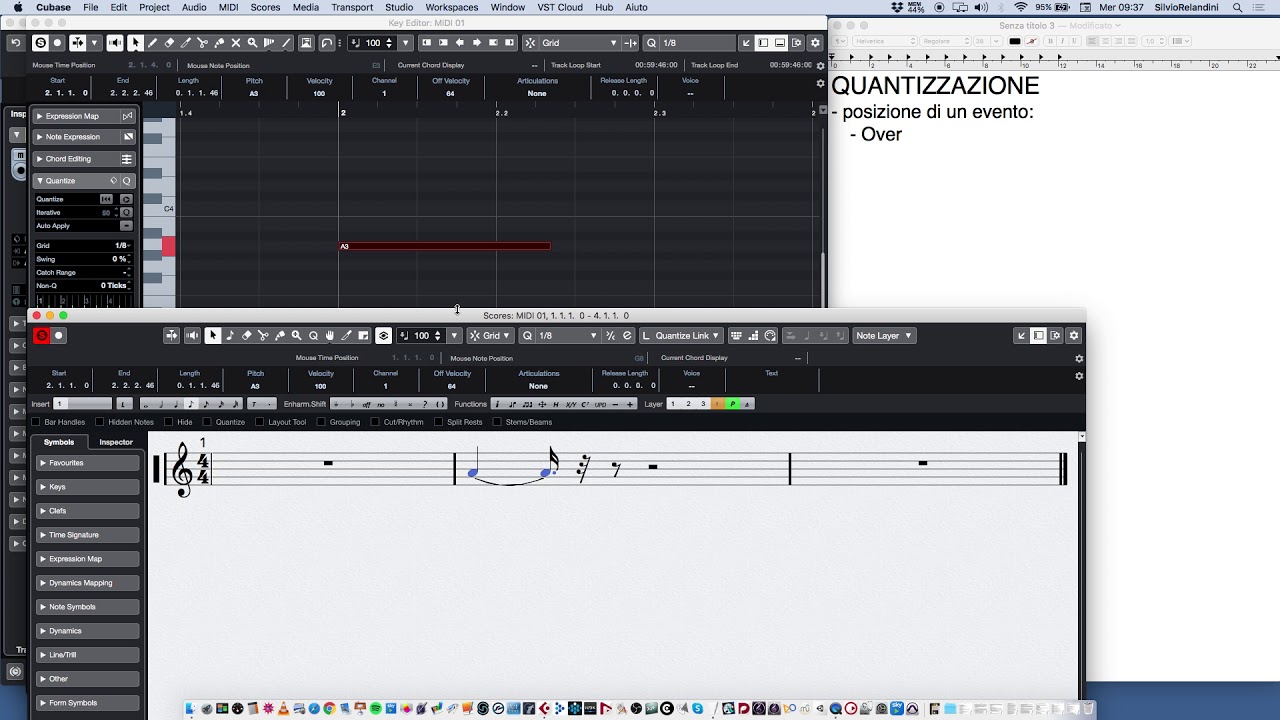 Programmazione MIDI: la quantizzazione (parte 1)