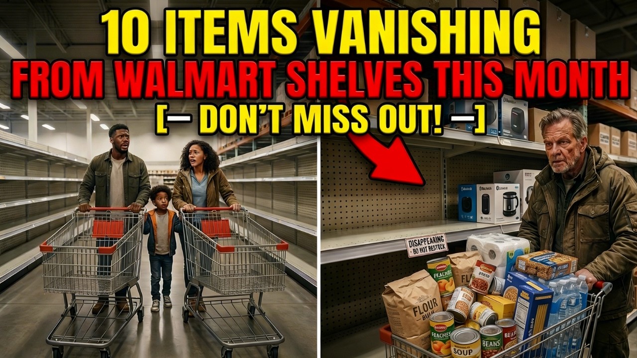 10 Items VANISHING From Walmart Shelves This Month (DON'T Miss Out!)