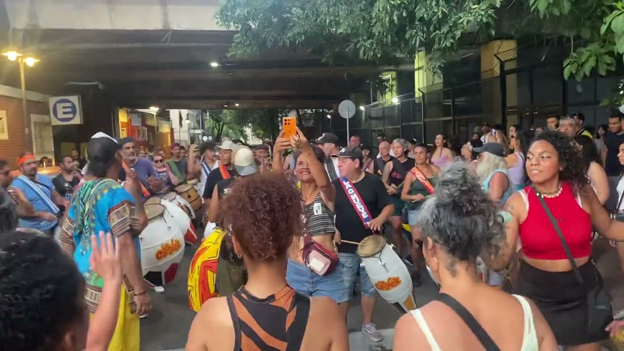 🔥La Candela toque fin de año parte11 28/12/25 #candombe #santelmo #uruguay 