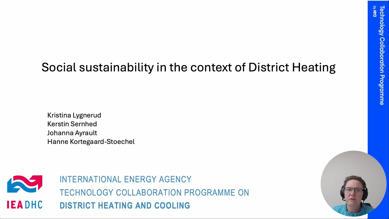 XIV-07: Social Sustainability in the Context of District Heating
