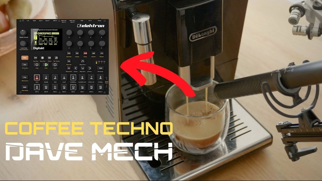 Sample & Jam Coffee Machine // Elektron Digitakt Tutorial