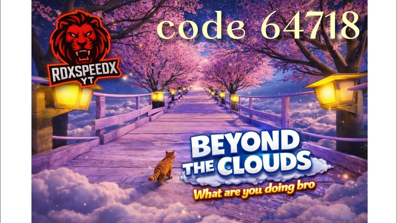 Bgmi wow Parkour map code 64718 | BEYOND THE CLOUDS |#bgmi #pubgmobile #wowmode 