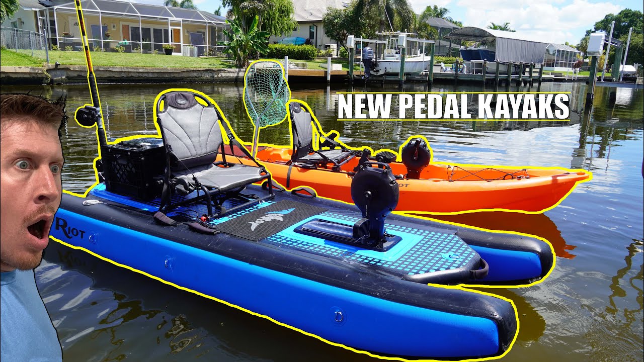Cheap￼￼ Riot Mako Pedal Kayaks |  WATCH BEFORE YOU BUY!