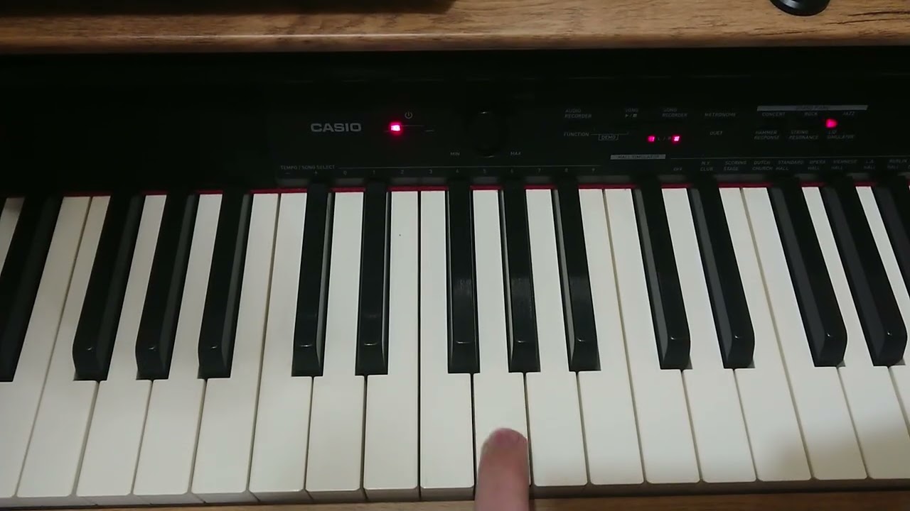 Casio PX-А800 проверка после ремонта
