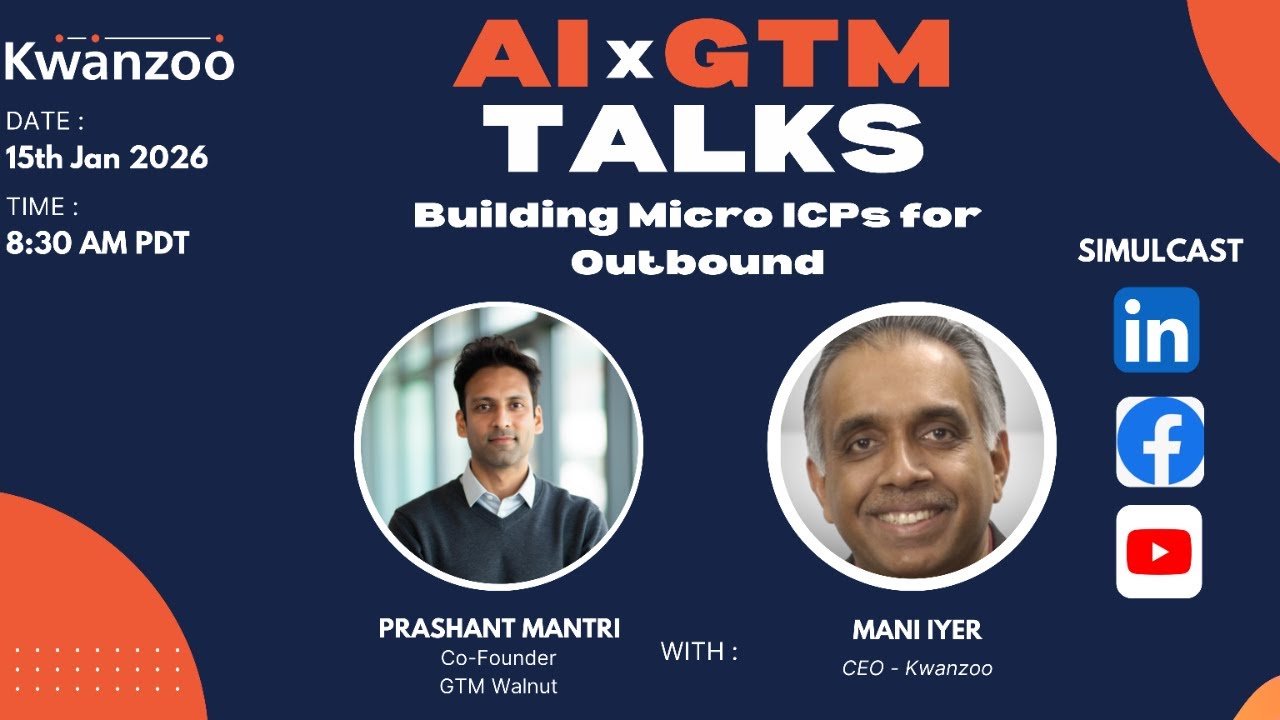 AI x GTM Talks 2026: Ep 42 - Building Micro ICPs for Outbound