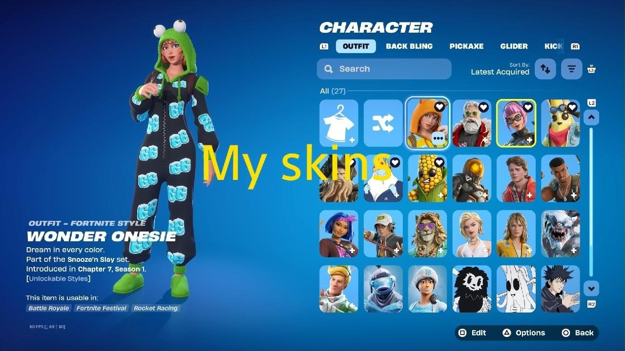 My skins