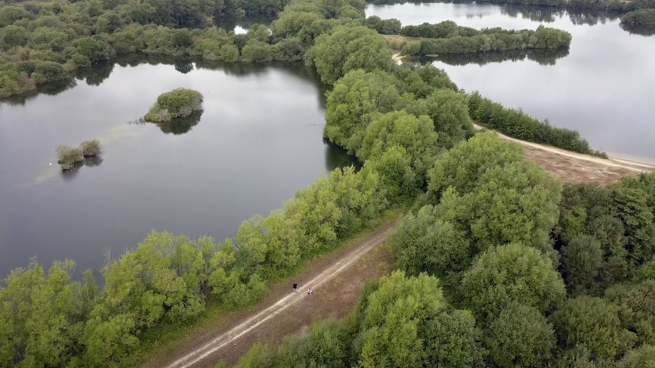 Milestone Carp Fishery | Whelford | abandoned Carp water - DJI Drone footage.