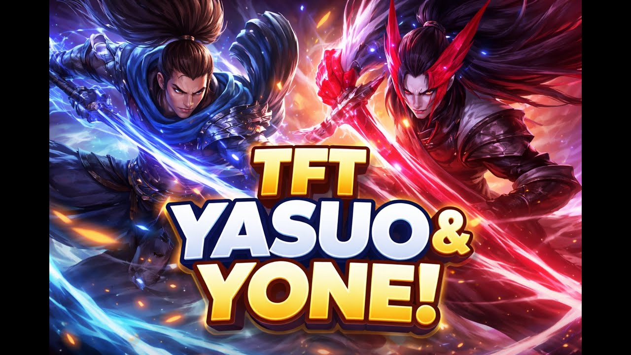 TFT BEST COMBO YASUO AND YONE EASY TOP 4