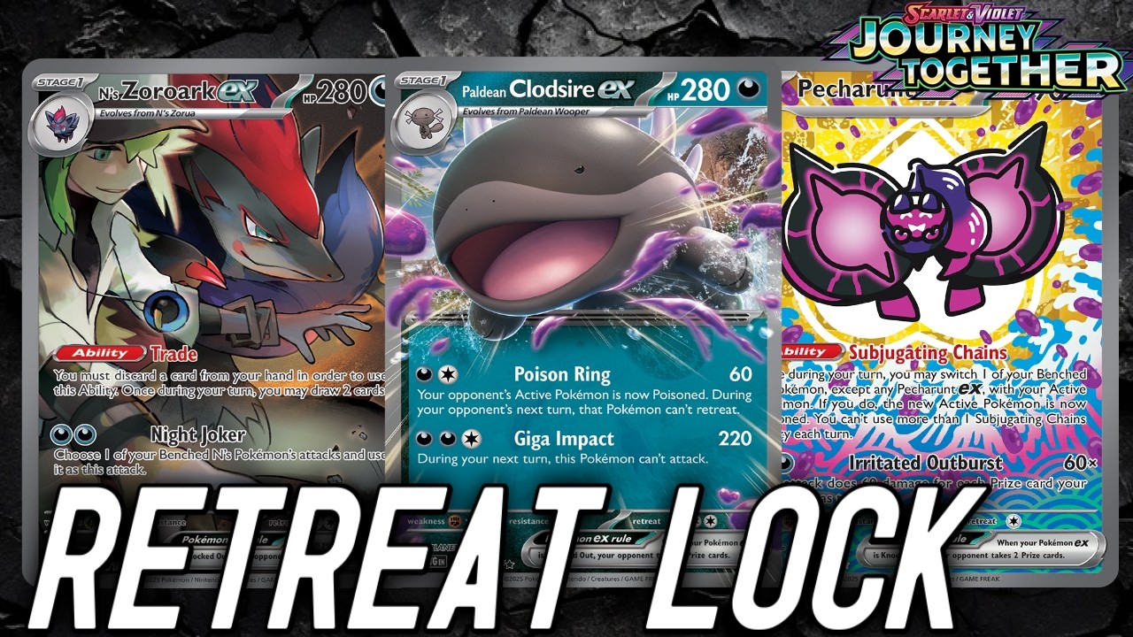 Paldean Clodsire ex Deck Retreat Locks & Hits for Massive Ist Damage | PTCGL