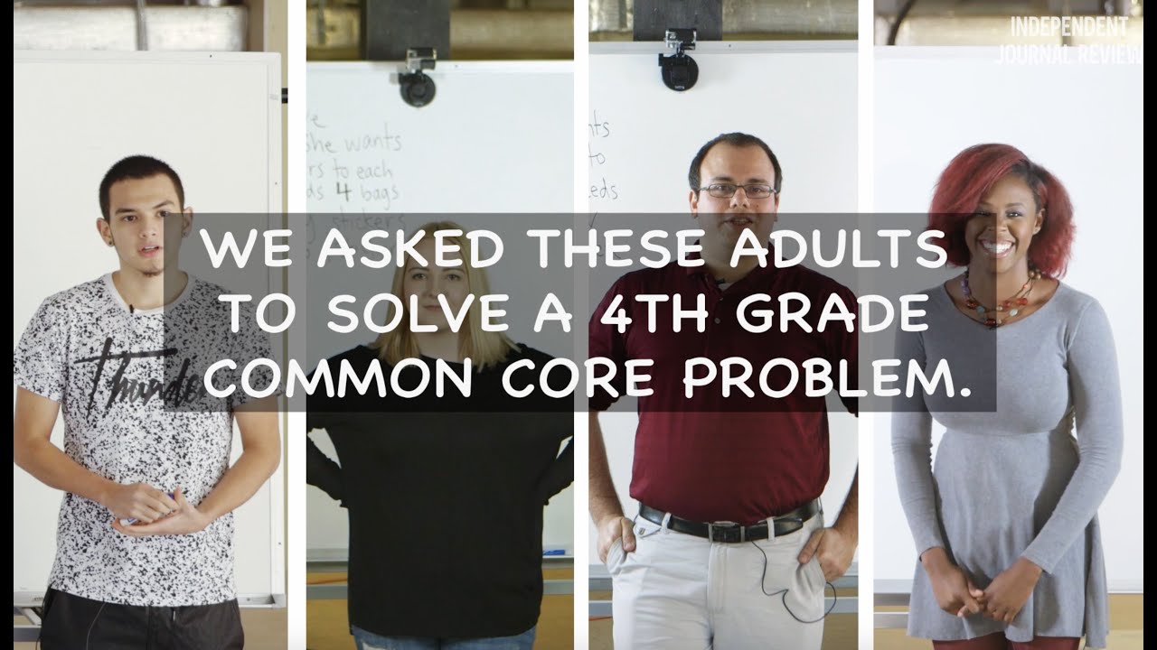 Adults Try Common Core For The First Time