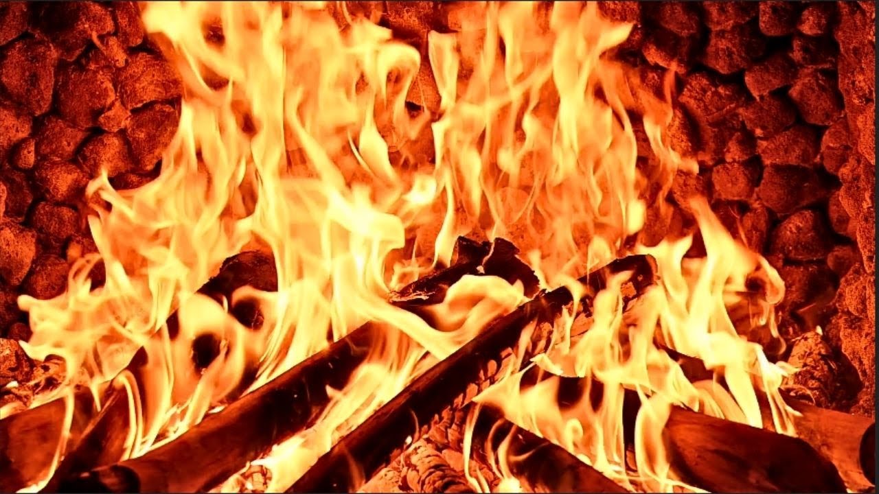 🔥Warm & Cozy Stone Fireplace – 12 Hours Warm Fire Ambiance for Sleep, Relaxation & Peaceful Ambience