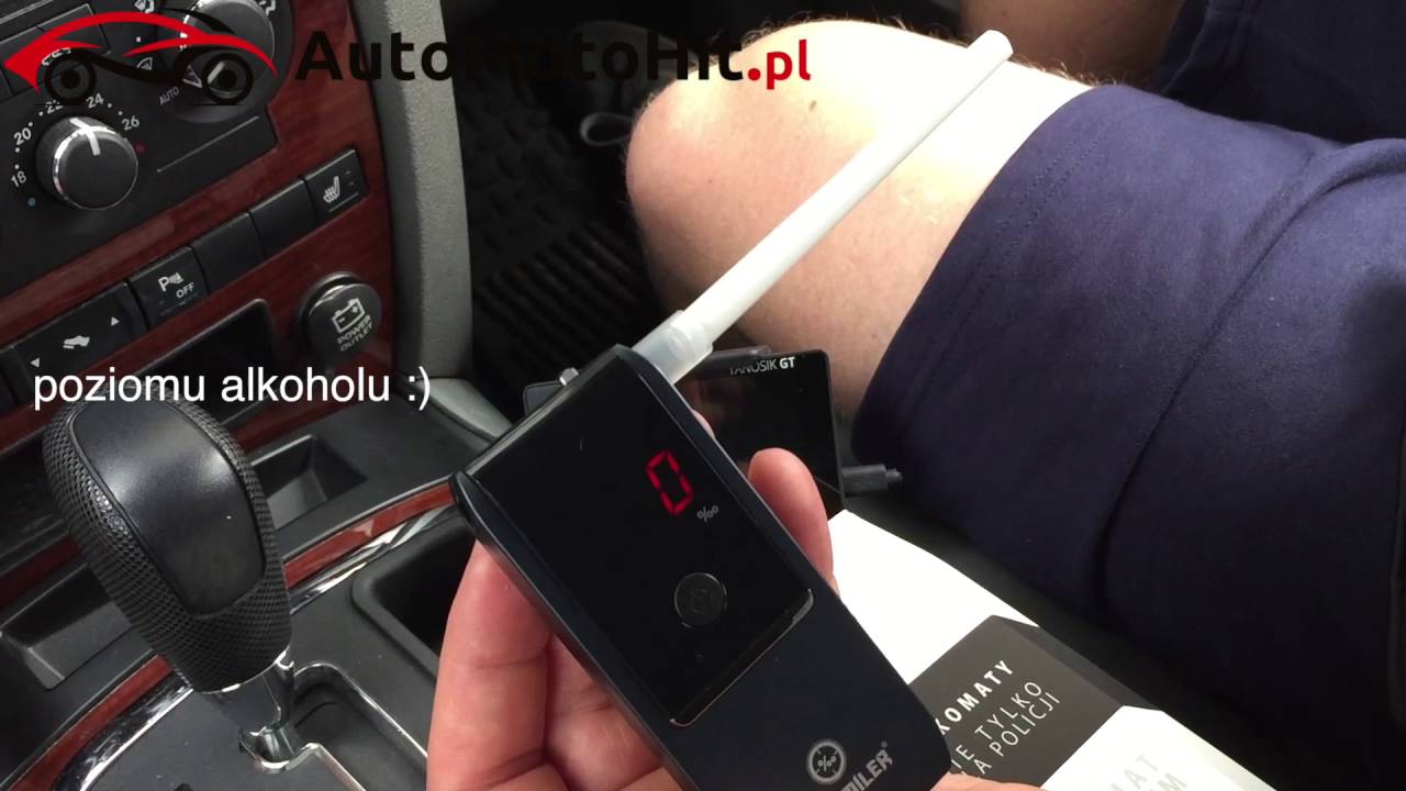 Alkomat elektrochemiczny AL8000 Promiler / Sentech - unboxing i prezentacja