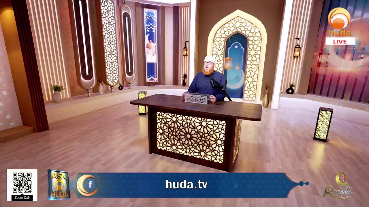 LIVE Q&A Session with Dr. Mohammad Salah on Ask HUDA in Ramadan 6th. 1447 Hijri.