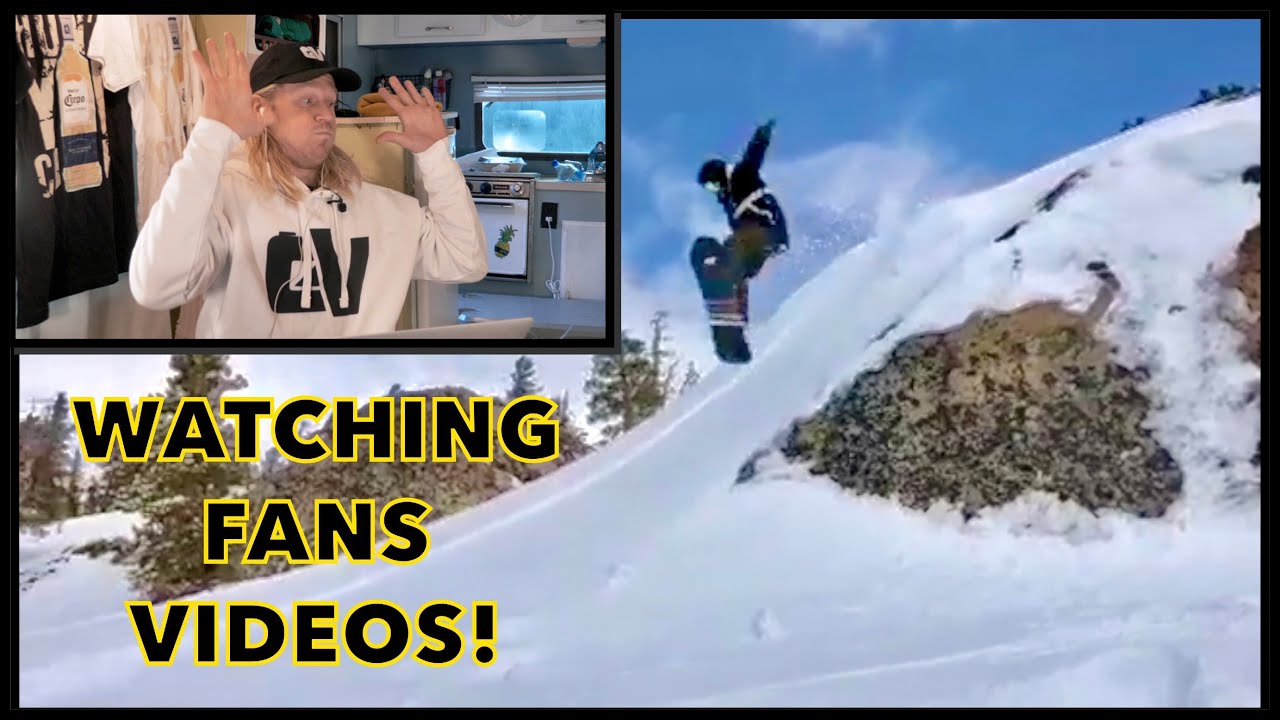 Reacting To Fans Snowboard Videos... Part 8! (Frontflip Edition)