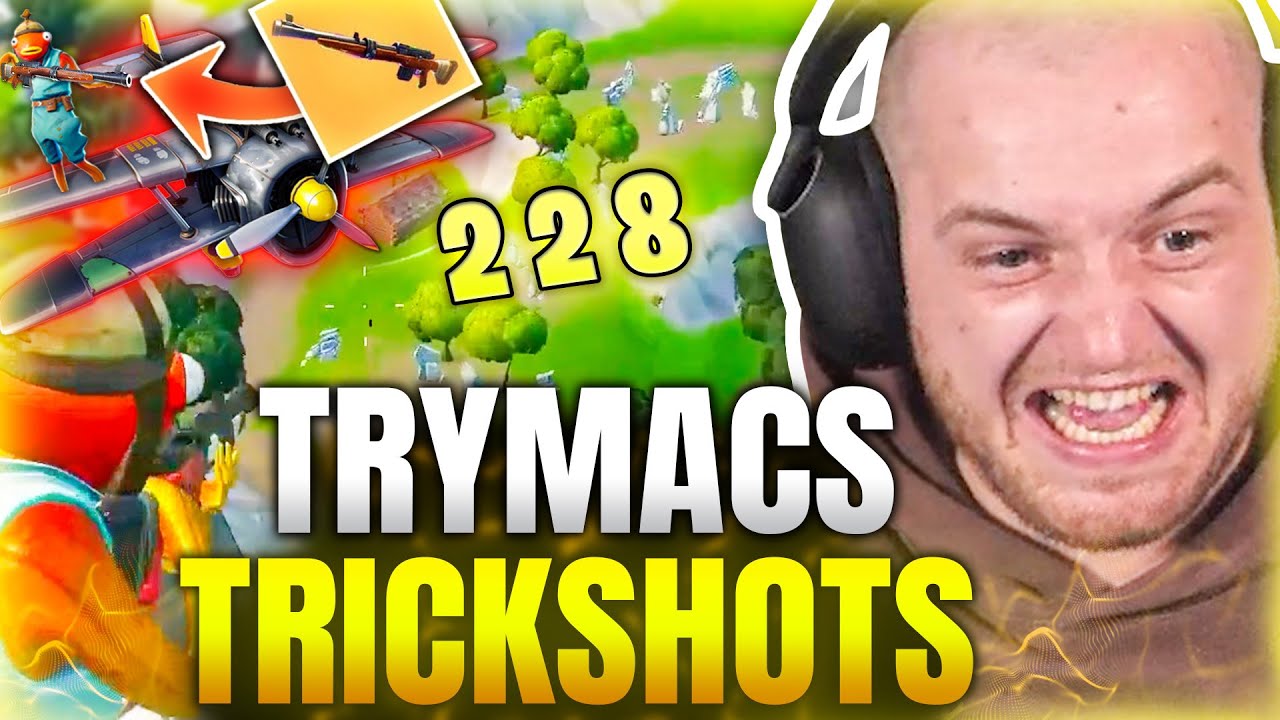 😱🔥ALLE Trymacs OG Season TRICKSHOTS & SNIPES 2023 in FORTNITE - BEST OF TRYMACS
