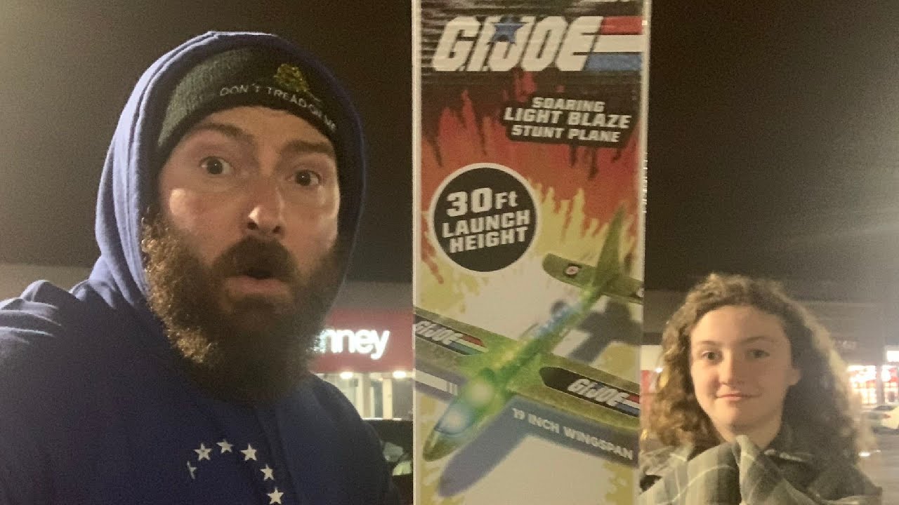 G.  I.  Joe Soaring Light Blaze Stunt Plane unboxing and review