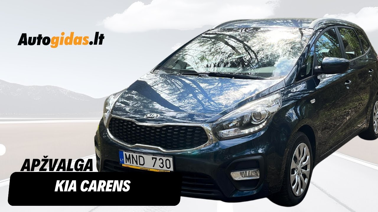 Autogidas Naudotų automobilių rubrika Autopilotas 20230506 KIA Carens apžvalga