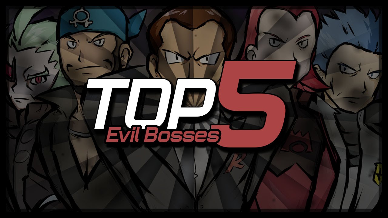 Top 5 Pok&eacute;mon Evil Bosses!