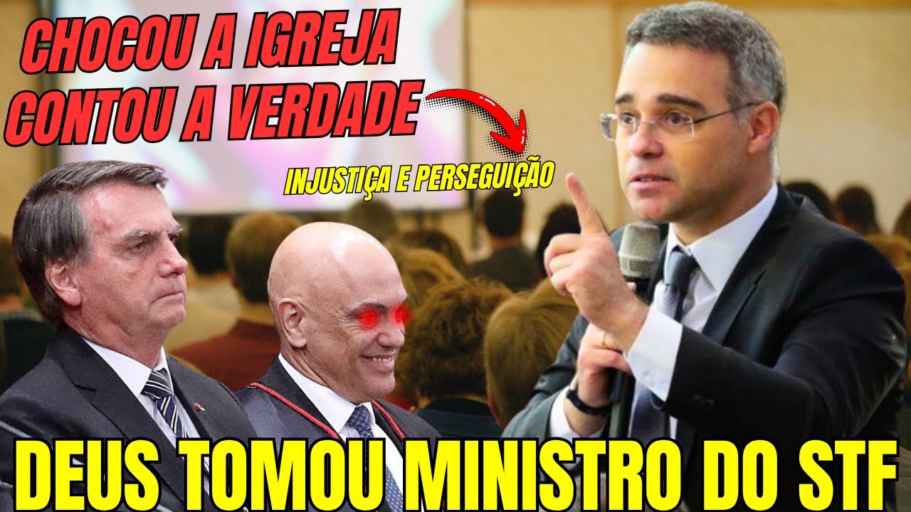 PASTOR e MINISTRO DO STF FOI TOMADO POR DEUS E PREGA PALAVRA FORTE E IMPACTANTE